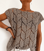 Alora Crochet sweater top Pattern + Videos