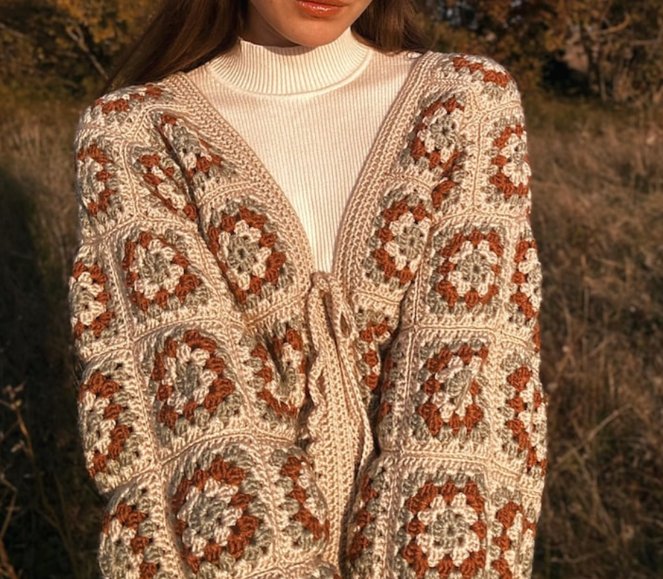 Sunset Grannies crochet pattern