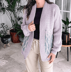 Flowline Cardigan crochet pattern