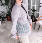 Flowline Cardigan crochet pattern