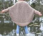 Melcy cardigan crochet pattern