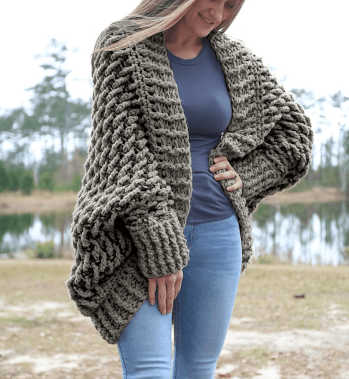 Melcy cardigan crochet pattern