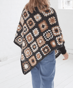 Ganshy Square Poncho crochet pattern - video assistance