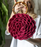 Flower Bag Circle Crochet Pattern