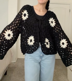 Shali cardigan crochet pattern