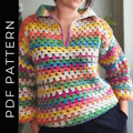Patsy Sweater crochet pattern