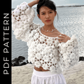 Sloane Sweater Crochet Pattern plus video