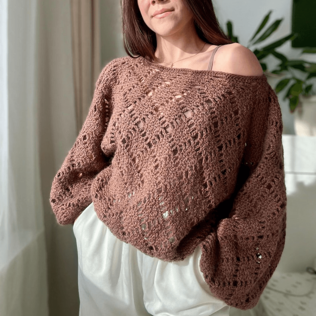 Oliva Sweater Crochet Pattern