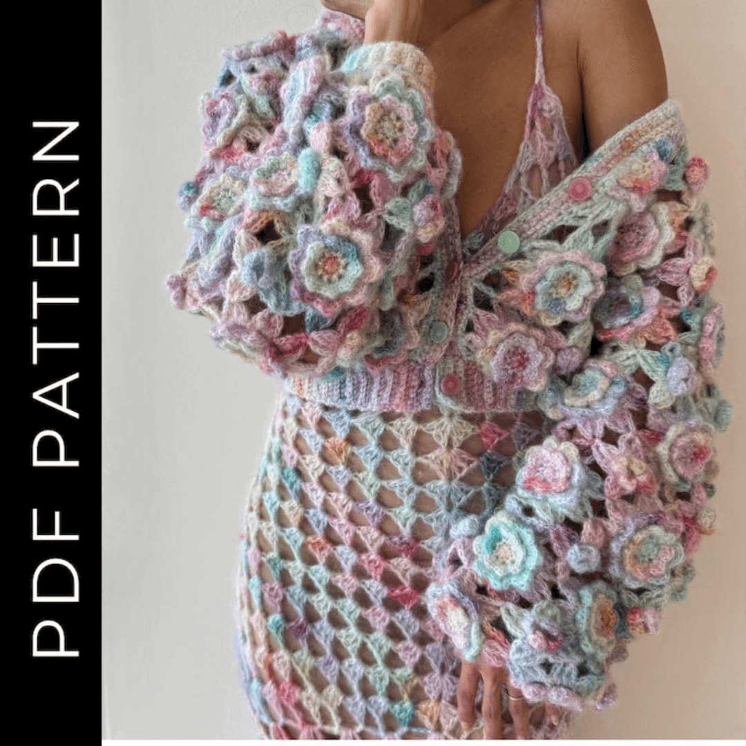 Mrenia Cardigan Crochet Pattern