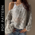 Oliva Sweater Crochet Pattern