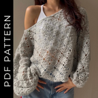 Oliva Sweater Crochet Pattern