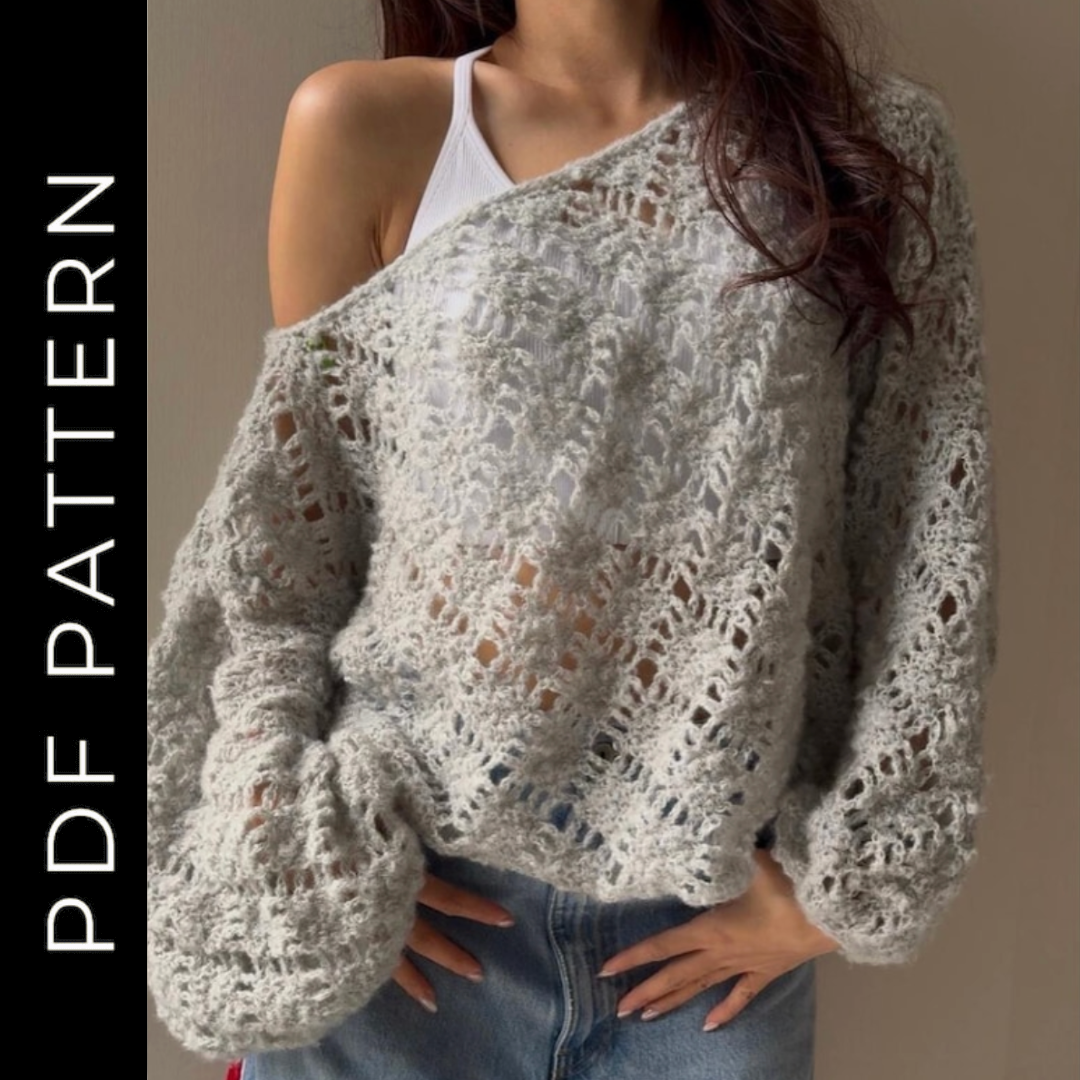 Oliva Sweater Crochet Pattern