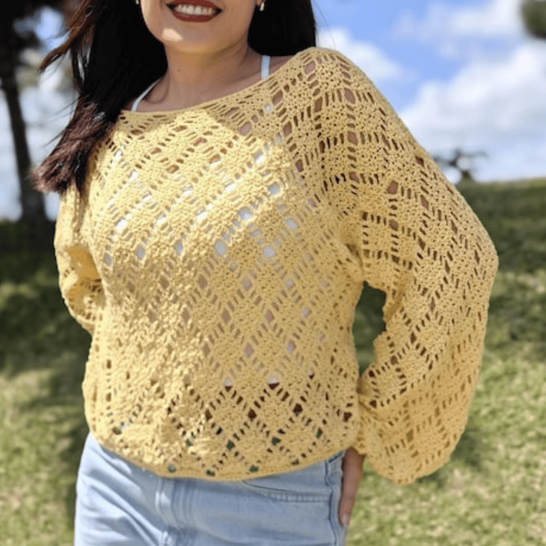 Oliva Sweater Crochet Pattern