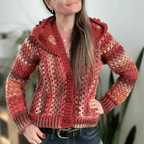 Viby Cardigan crochet pattern