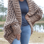 Melcy cardigan crochet pattern