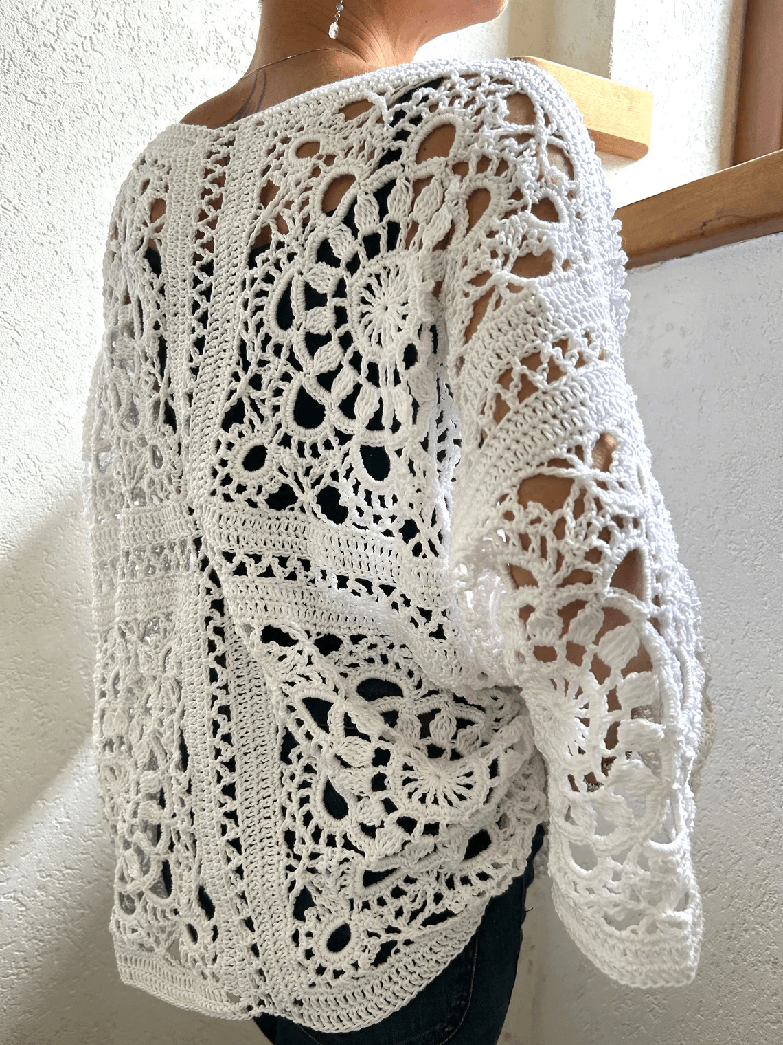 Floreva Bloom sweater crochet pattern