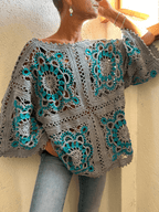 Floreva Bloom sweater crochet pattern
