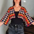 Granny Diamond Stitch Cardigan