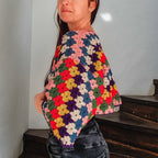 Granny Diamond Stitch Cardigan