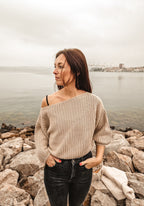 Oversized Ribbed Sweater