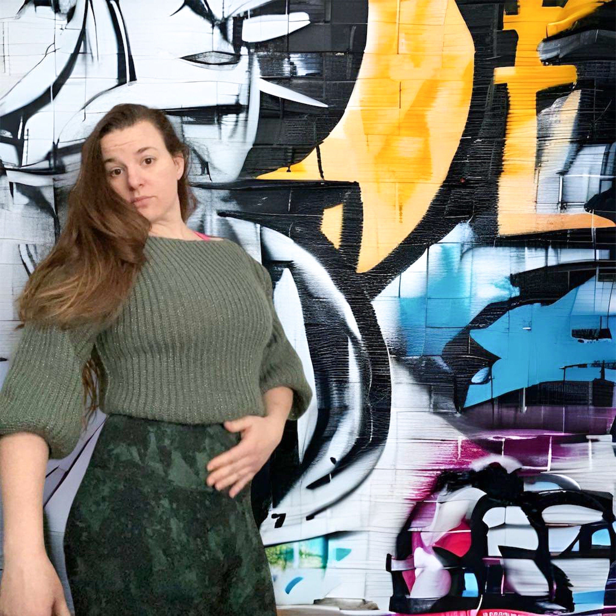 Oversized Ribbed Sweater