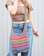 Loviry Striped bag crochet pattern