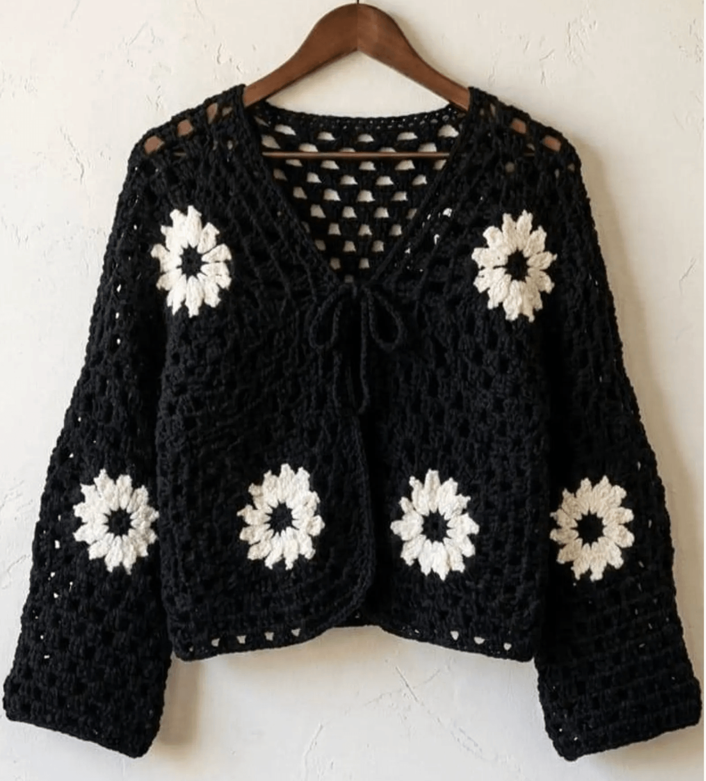 Shali cardigan crochet pattern